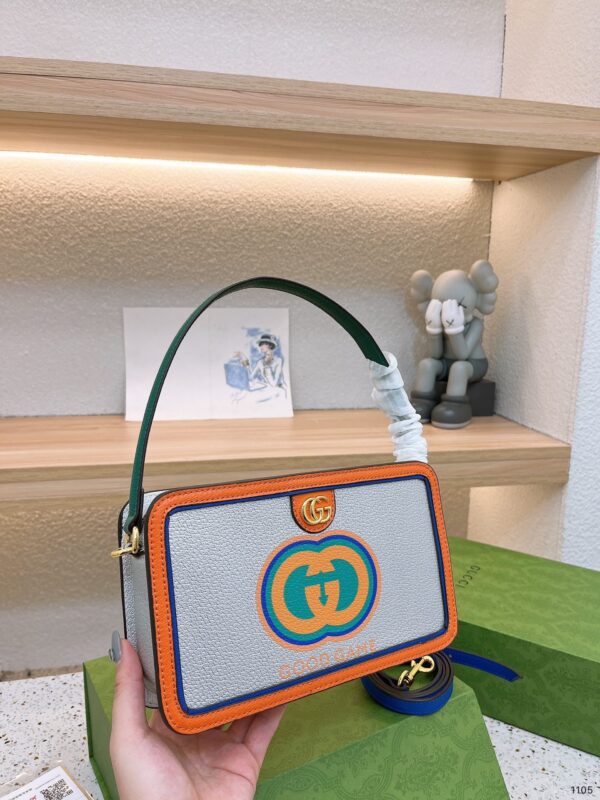GUCCI GOOD GAME SHOULDER BAG 24CM ?720535 AAA6I 8143 - Image 9