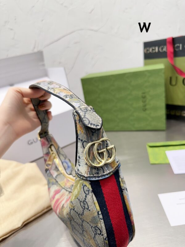 GUCCI OPHIDIA GG FLORA MINI BAG 21CM 658551 FABAI 4073 - Image 5