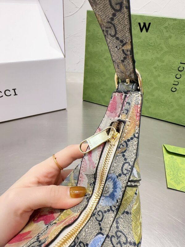 GUCCI OPHIDIA GG FLORA MINI BAG 21CM 658551 FABAI 4073 - Image 4
