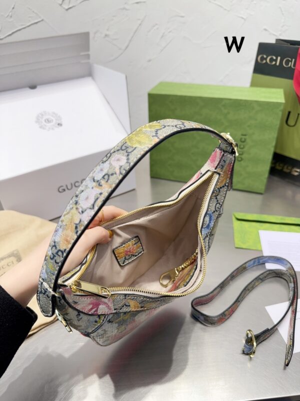 GUCCI OPHIDIA GG FLORA MINI BAG 21CM 658551 FABAI 4073 - Image 2