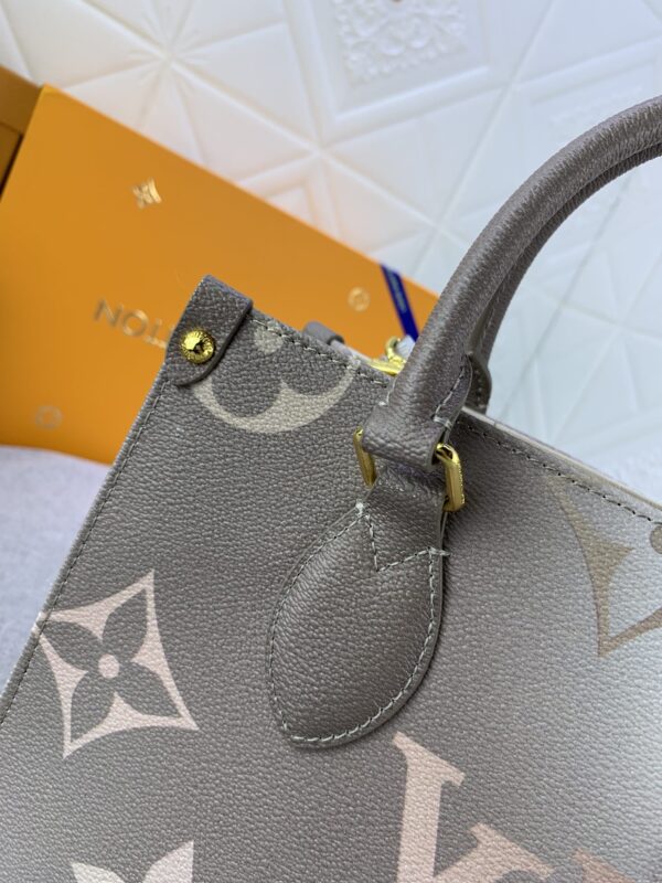 LOUIS VUITTON ONTHEGO SUNSET GRAY 25CM - Image 7
