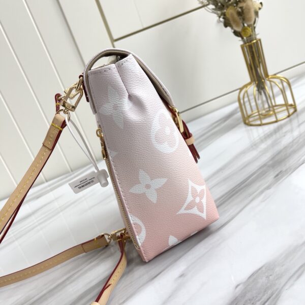 LOUIS VUITTON BLUSH OMBRE BACKPACK BELT BAG PINK 19CM - Image 2