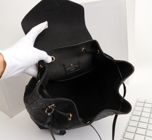 LOUIS VUITTON MONTSOURIS BACKPACK BLACK M45205 - Image 4
