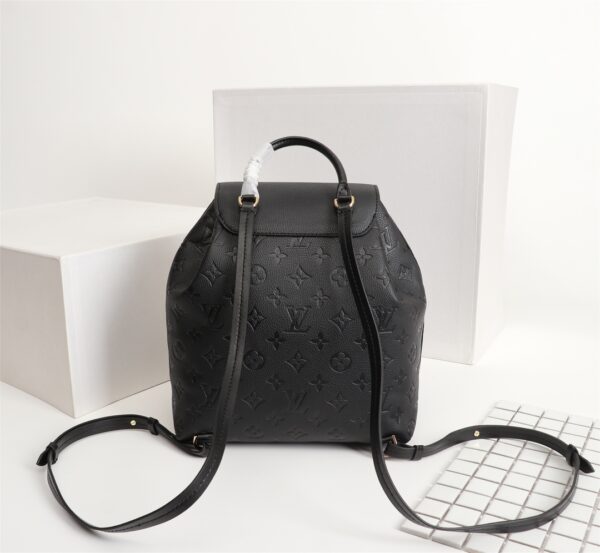 LOUIS VUITTON MONTSOURIS BACKPACK BLACK M45205 - Image 2