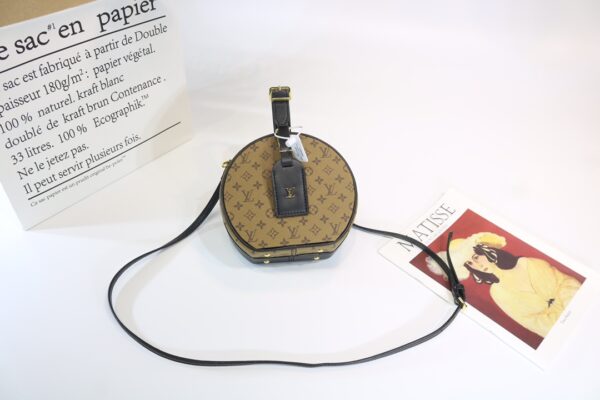 LOUIS VUITTON PETITE BOITE CHAPEAU REVERSE BLACK M43510 - Image 9