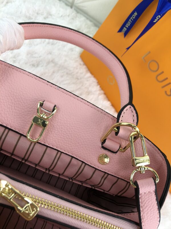 LOUIS VUITTON MONTAIGNE BB EMPREINTE NOIR PINK 33CM - Image 8