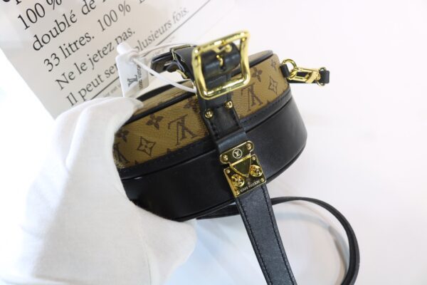 LOUIS VUITTON PETITE BOITE CHAPEAU REVERSE BLACK M43510 - Image 6