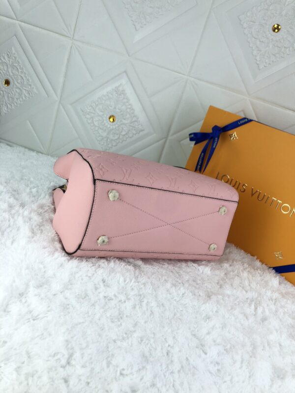 LOUIS VUITTON MONTAIGNE BB EMPREINTE NOIR PINK 33CM - Image 2