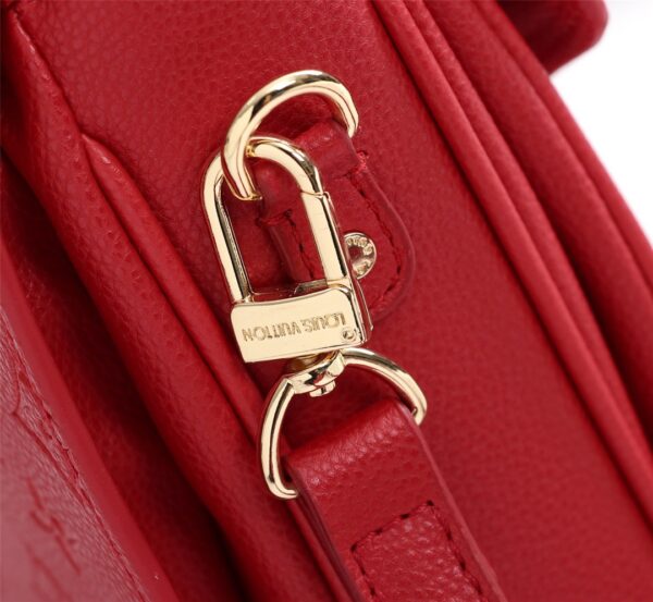 LOUIS VUITTON POCHETTE METIS RED 25CM - Image 5