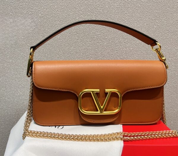 VALENTINO LOCÒ SHOULDER BAG IN BROWN 1W2B0K30ZXLPVG - Image 2