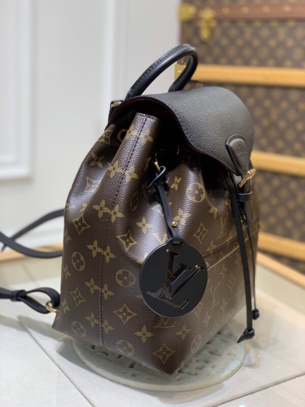 LOUIS VUITTON MONTSOURIS BB 33CM BLACK M45516 - Image 9