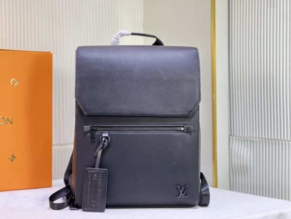 LOUIS VUITTON FASTLINE AEROGRAM BACKPACK BLACK 38CM M21367 - Image 6