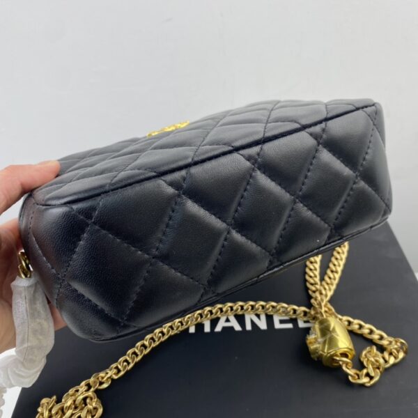 CHANEL MINI CAMERA CASE BLACK - Image 7