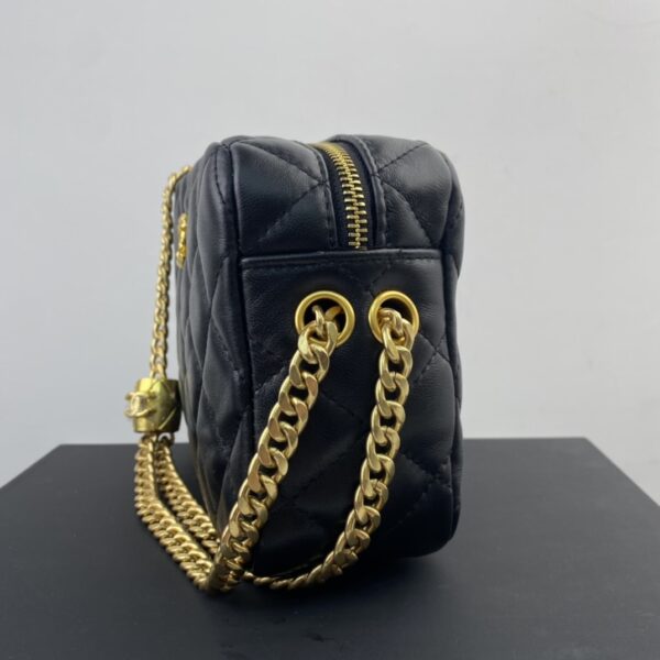 CHANEL MINI CAMERA CASE BLACK - Image 2