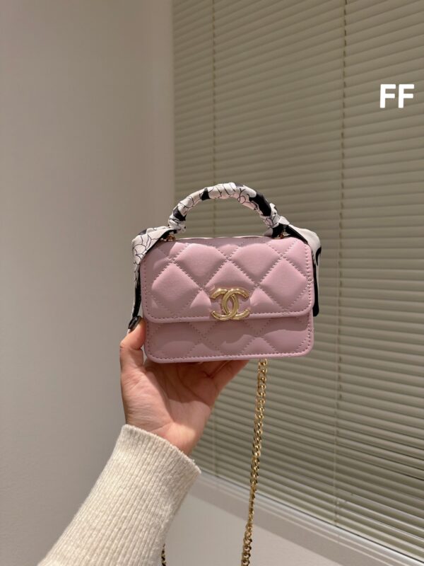 CHANEL MINI WOC S22 PINK 16CM - Image 2