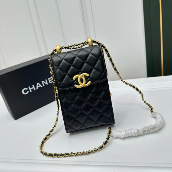 CHANEL SHOULDER BLACK BAG AP1448L - Image 7