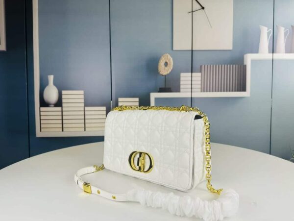 DIOR LARGE CARO IN CREAM COLOR BAG 28CM M9243UWHC - Image 3