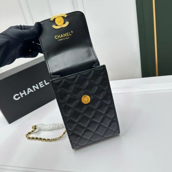 CHANEL SHOULDER BLACK BAG AP1448L - Image 4