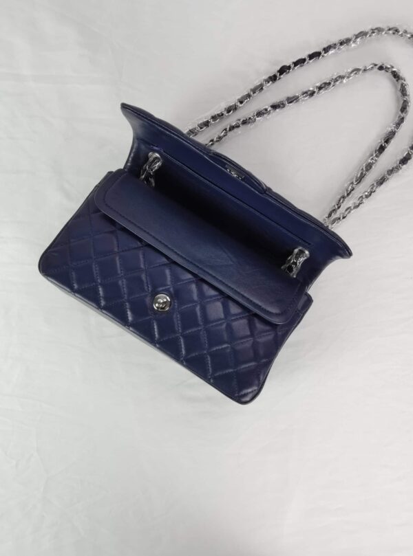 CHANEL SMALL CLASSIC HANDBAG BLACK A01113 Y01864 C3906 - Image 2