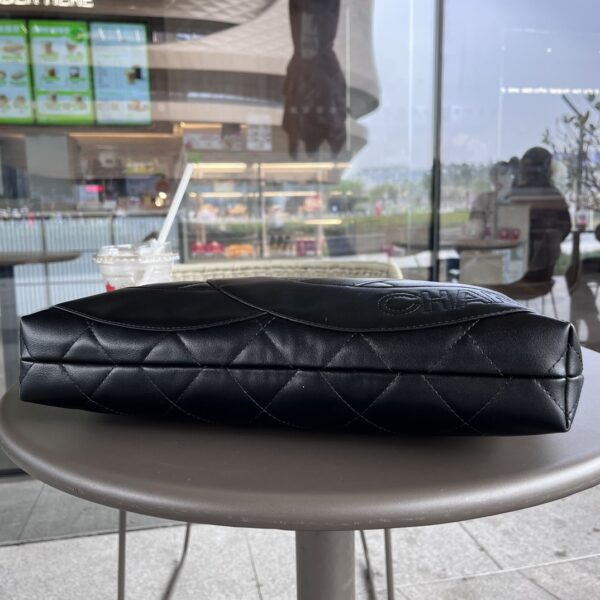 CHANEL CC CAVIAR SHOPPING BAG BLACK 37CM - Image 10