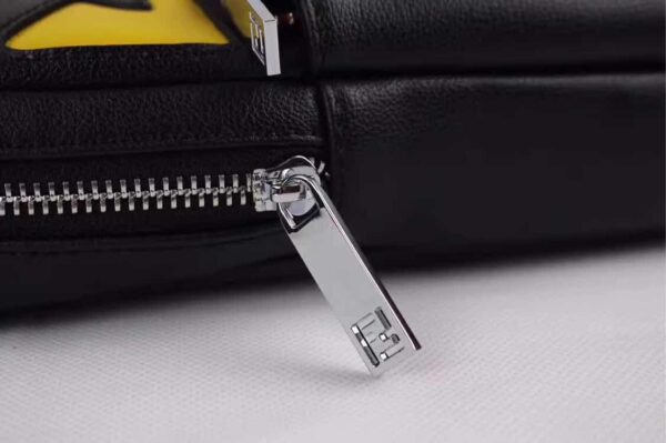 FENDI CROSSBODY HALLOWEEN BLACK BAG 26CM - Image 2