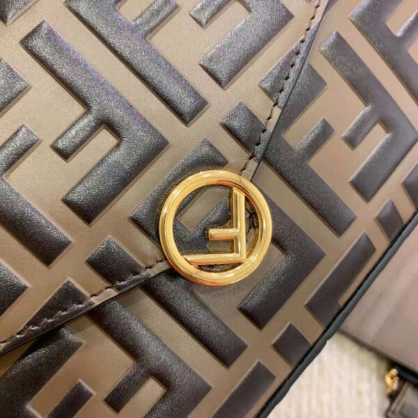 FENDI WALLET ON CHAIN WITH POUCHES BROWN 8BS032AAFMF13VK - Image 6