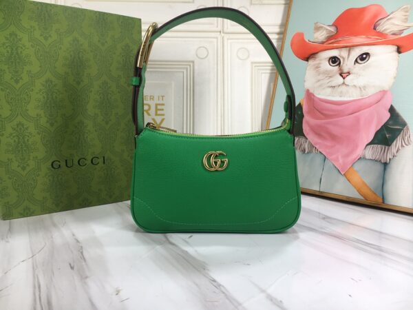 GUCCI APHRODITE MINI SHOULDER BAG 21CM GREEN 739076 AAA9F 3727 - Image 10