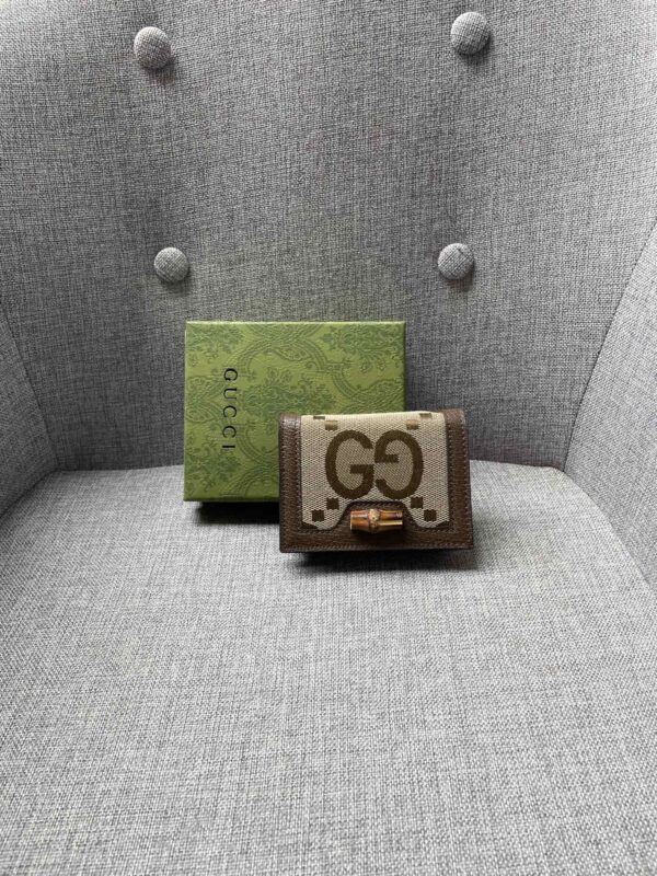 GUCCI DIANA JUMBO GG CARD CASE 11CM 658244 UKMBT 2572 - Image 9