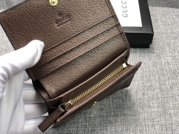 GUCCI OPHIDIA GG CARD CASE WALLET 11CM 523155 96IWG 8745 - Image 3