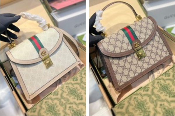 GUCCI OPHIDIA GG MINI SHOULDER BAG BEIGE 25CM 696180 UULAG 9682 - Image 3