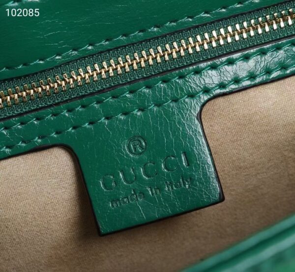 GUCCI MARMONT SUPER MINI BAG IN GREEN 26CM 443497 1X5EG 3862 - Image 4
