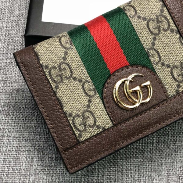 GUCCI OPHIDIA GG CARD CASE WALLET 11CM 523155 96IWG 8745 - Image 4