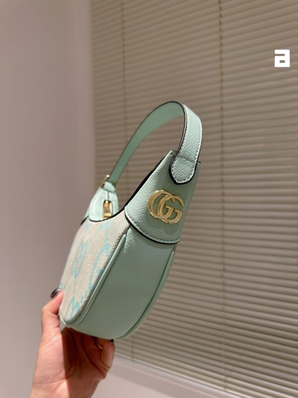 GUCCI OPHIDIA JUMBO GG MINI BAG MINT 21CM  658551 UKMBG 9549 - Image 4