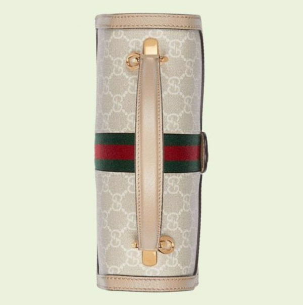 GUCCI OPHIDIA GG MINI SHOULDER BAG BEIGE 25CM 696180 UULAG 9682 - Image 4