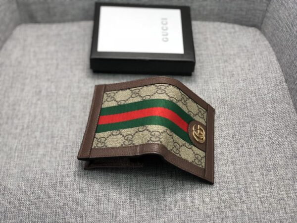 GUCCI OPHIDIA GG CARD CASE WALLET 11CM 523155 96IWG 8745 - Image 5
