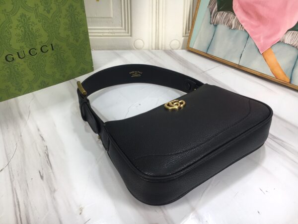 GUCCI APHRODITE MINI SHOULDER BAG BLACK 21CM 739076 AAA9F 1000 - Image 5