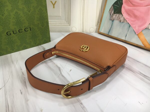 GUCCI APHRODITE MINI SHOULDER BAG 21CM BROWN 739076 AAA9F 2316 - Image 4