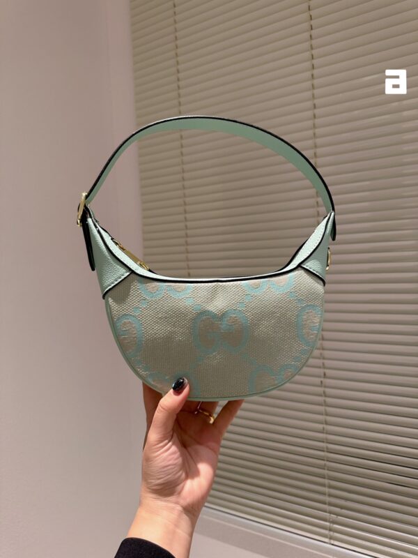 GUCCI OPHIDIA JUMBO GG MINI BAG MINT 21CM  658551 UKMBG 9549 - Image 5