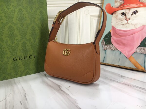 GUCCI APHRODITE MINI SHOULDER BAG 21CM BROWN 739076 AAA9F 2316 - Image 6