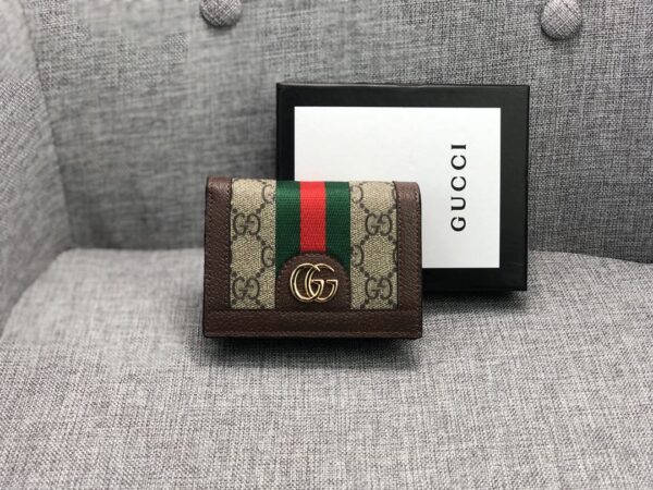 GUCCI OPHIDIA GG CARD CASE WALLET 11CM 523155 96IWG 8745 - Image 9