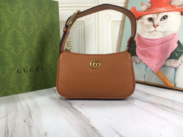 GUCCI APHRODITE MINI SHOULDER BAG 21CM BROWN 739076 AAA9F 2316 - Image 8