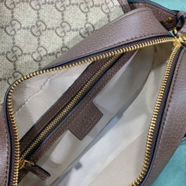 GUCCI OPHIDIA MINI CROSS BODY BAG BEIGE 23CM - Image 4