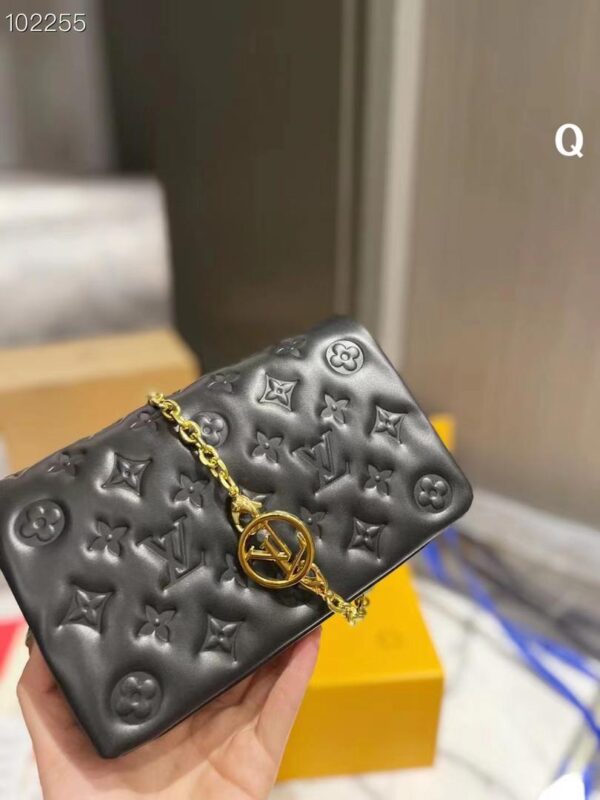 LOUIS VUITTON POCHETTE COUSSIN BLACK M80742 - Image 5