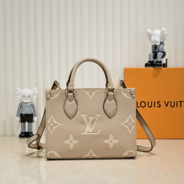 LOUIS VUITTON ONTHEGO PM 25CM BEIGE M45779 - Image 4