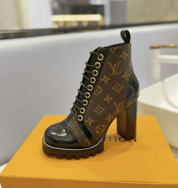 LOUIS VUITTON STAR TRAIL ANKLE BOOT BROWN 1A2Y7P - Image 5