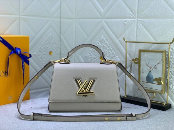 LOUIS VUITTON TWIST ONE HANDLE PM 25CM GREIGE M57214 - Image 8