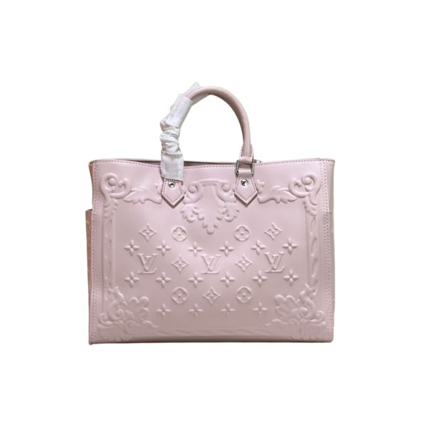LOUIS VUITTON ORNAMENTS CAPSULE SAC PLAT LIGHT PINK 34CM M21841
