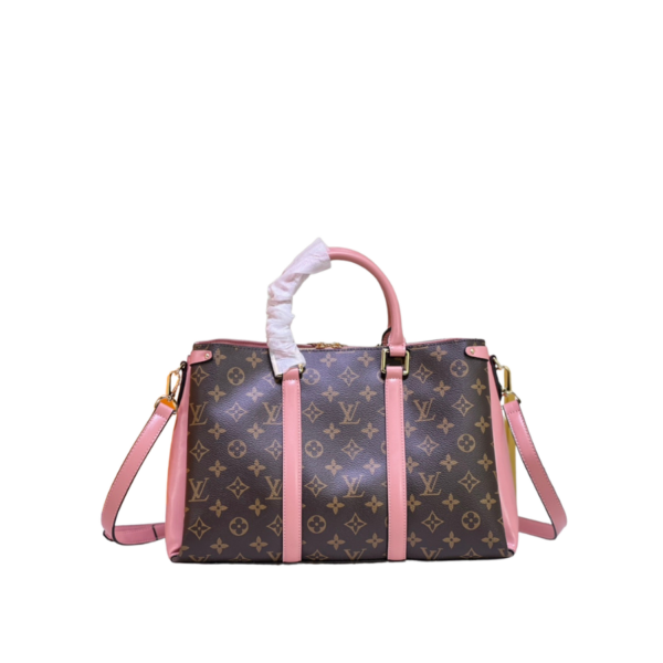 LOUIS VUITTON SOUFFLOT BB MONOGRAM CANVAS PEACH M44816