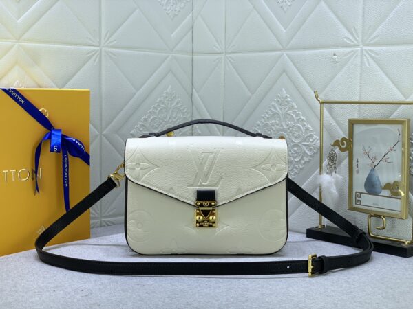 LOUIS VUITTON POCHETTE MÉTIS CREAM 25CM - Image 10