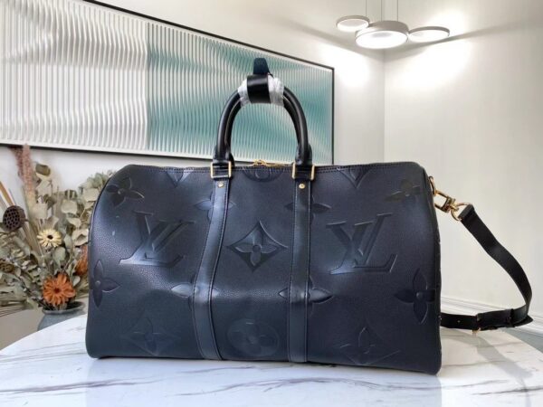 LOUIS VUITTON KEEPALL BANDOULIÈRE 50 BLACK M45532 - Image 3
